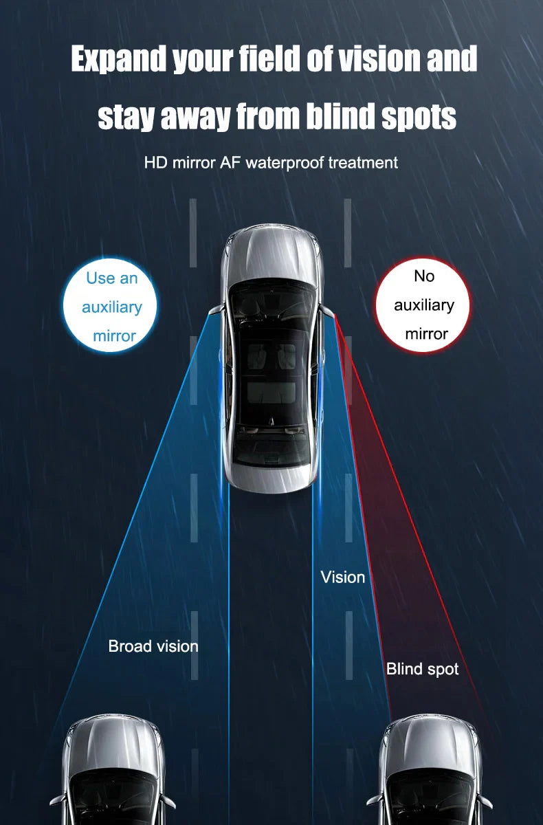 🔥 50% OFF — Car Rear View Mirror Rain Shield for Clearer Driving