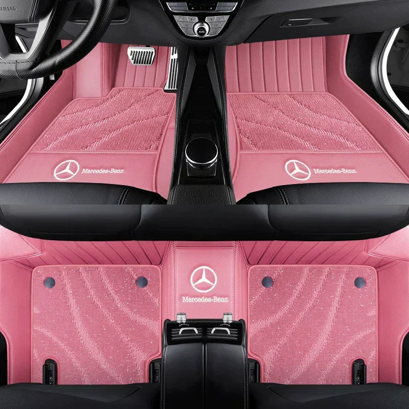 2026 Premium Full-Coverage Leather Car Floor Mats2