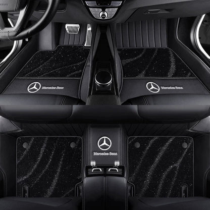 2026 Premium Full-Coverage Leather Car Floor Mats2
