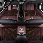 2026 Premium Full-Coverage Leather Car Floor Mats2