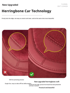 🔥HOT PRODUCT🔥 – Luxury Soft Plush Car Seat Cushions – Cozy Comfort & Elegant Interior Upgrade
