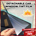 Universal Reduce Infrared Heat & Block UV by 99% Removable Window Tint Film for Cars - DIY Cut for Multiple ShapesMN2
