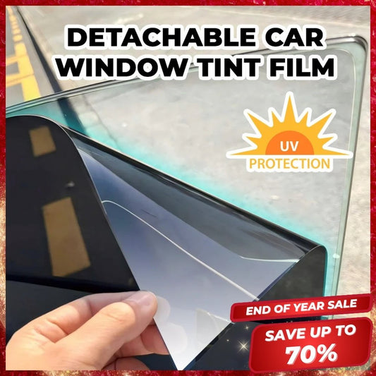 Universal Reduce Infrared Heat & Block UV by 99% Removable Window Tint Film for Cars - DIY Cut for Multiple ShapesMN