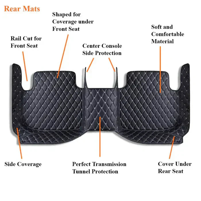 Elvie Heavy Duty Universal Fit Car Mats, SUVs, and TrucksMn2
