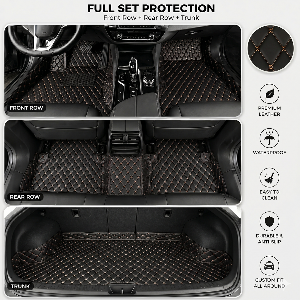 Elvie Heavy Duty Universal Fit Car Mats, SUVs, and TrucksMn