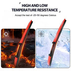 Colourful Silent Windshield Wipers - Easy to install quick-release clip, Durable and Wear-resistant Stylish Design for Clear, Quiet Drives!