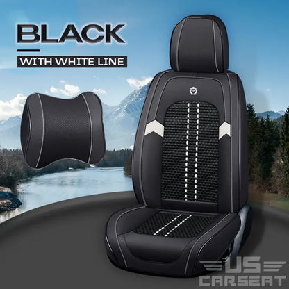 US Nox Full Set Universal Breathable Waterproof Vehicle Leather Cover for Cars, SUV
